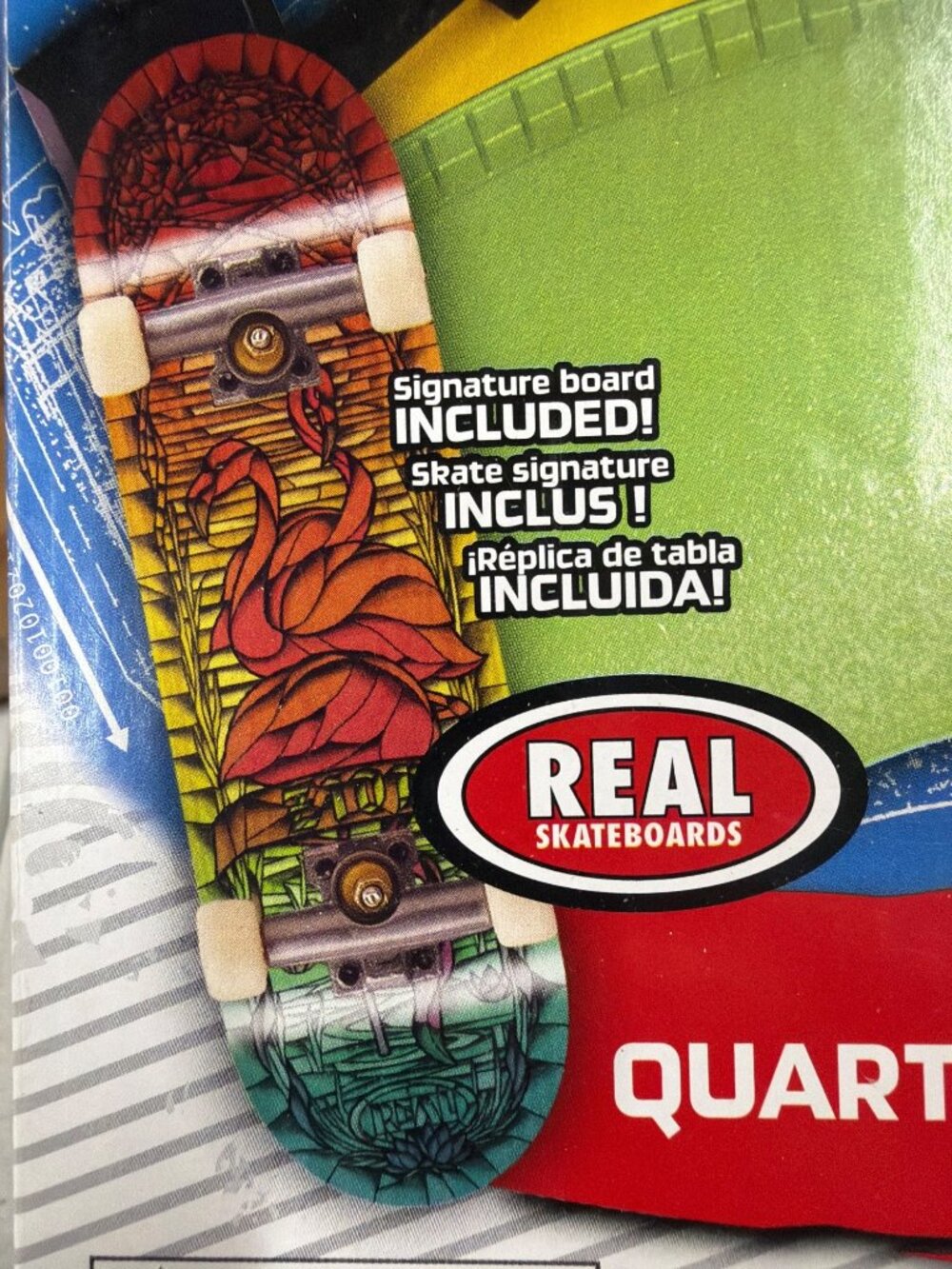 Tech Deck Quarter Bowl Ruckus Fingerboard Skatepark Set With Signature Board - Picture 12 of 12